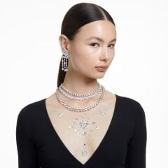 5599153 Swarovski Kolye Millenia All Ard S Sqr White/Rhs necklace 5599153