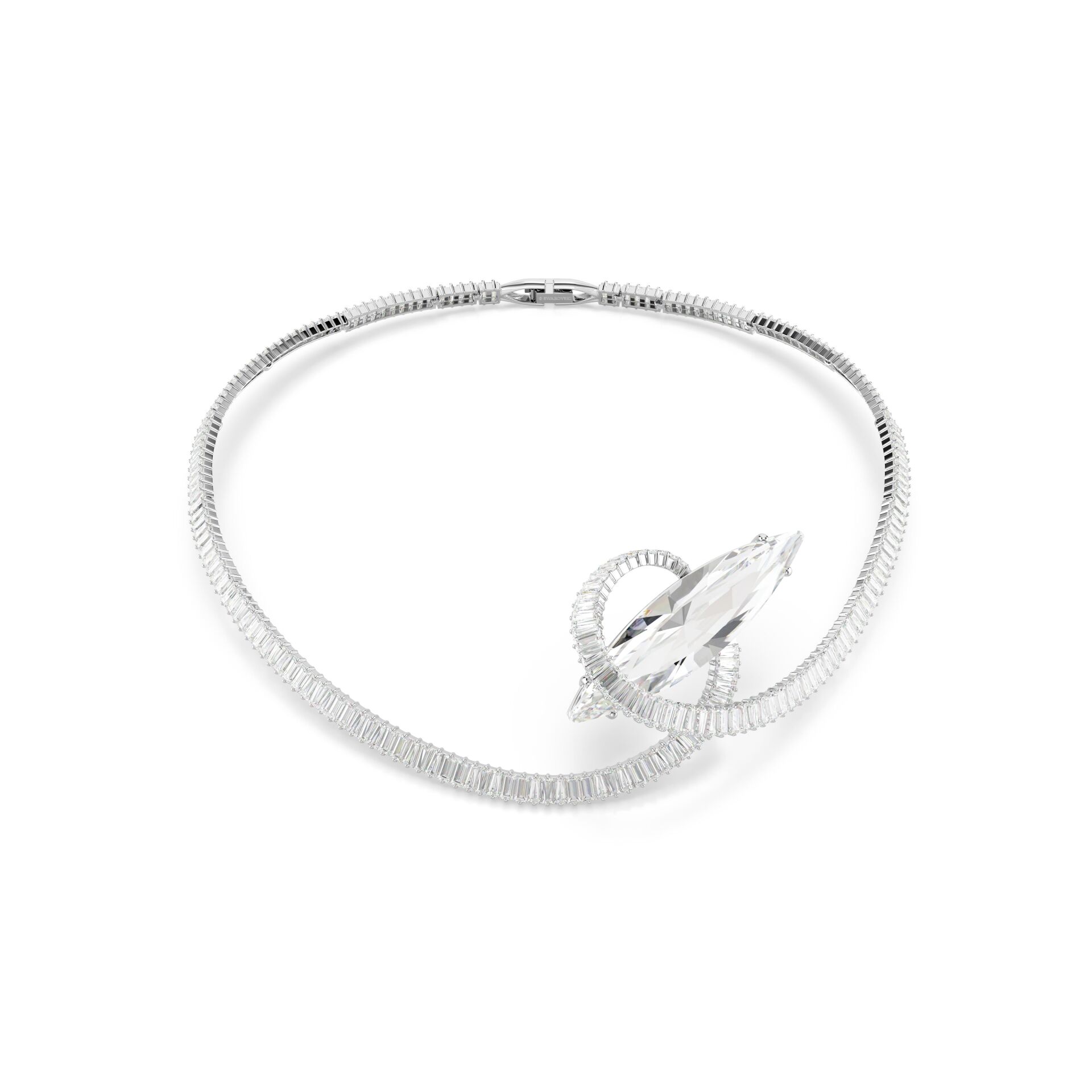 5727039 Swarovski Kolye Matrıx:Choker Marquıs Whı/Rhs