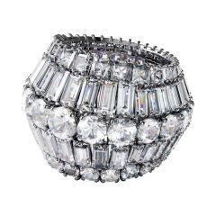 5598341 Swarovski Yüzük Hyperbola:Ring L Rows Whıte/Rhs 55 5598341