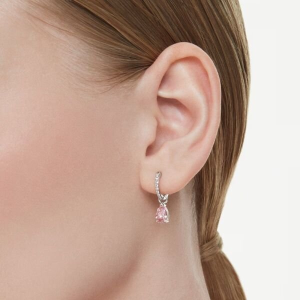 5723566 Swarovski Küpe Mp Attract:Pe Mn Hoop Mfp Rose/Rhs 5723566