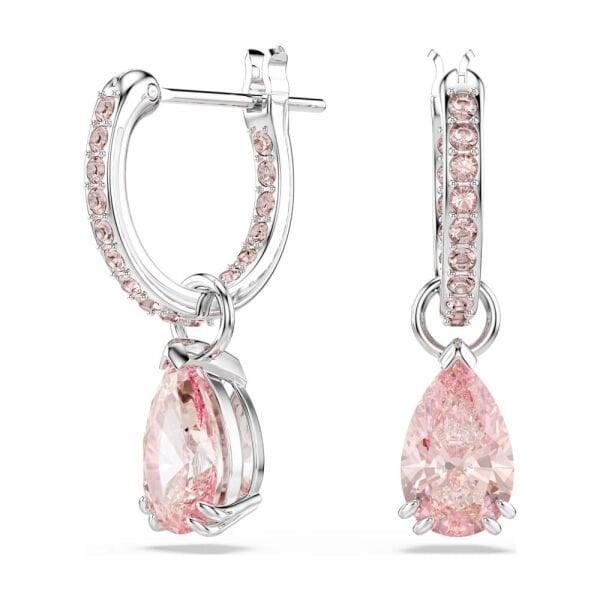 5723566 Swarovski Küpe Mp Attract:Pe Mn Hoop Mfp Rose/Rhs 5723566