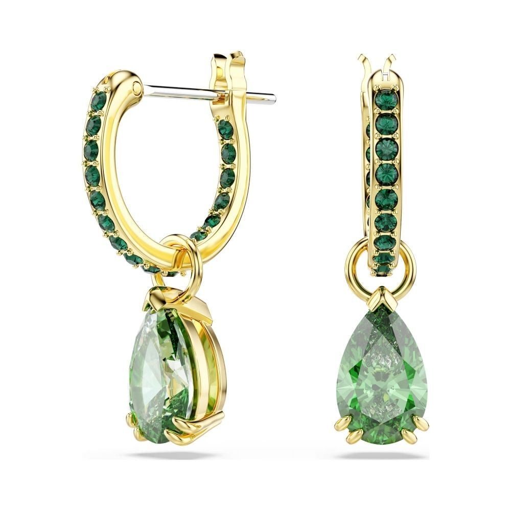 5723564 Swarovski Küpe Mp Attract:Pe Mn Hoop Mfp Emer/Gos 5723564