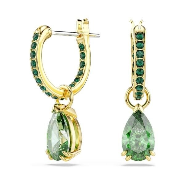 5723564 Swarovski Küpe Mp Attract:Pe Mn Hoop Mfp Emer/Gos 5723564