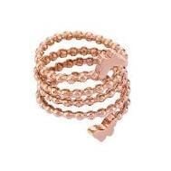 JRM088-8 Swatch Farfallette Pembe Altın Çok Turlu Yüzük