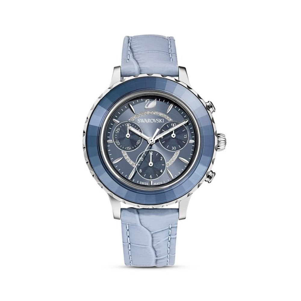 5580600 Swarovski Kol Saati Octea Lux Chrono Ls Blu/Blu/Sts 5580600