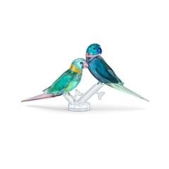5577124 Swarovski Biblo Jungle Beats:Parakeet Couple 5577124