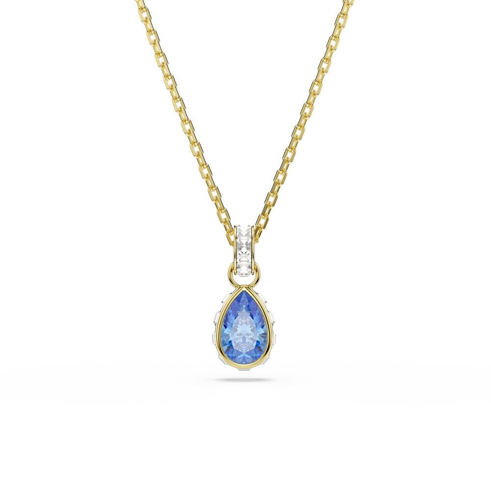5757786 Swarovski Kolye Mp Chroma:Pend Pear Fanbl/Gos