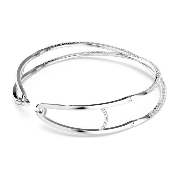 5679426 Swarovski Kolye Hyperbola choker, Infinity, White, Rhodium plated 5679426
