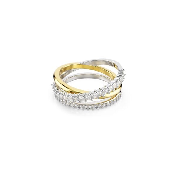 5714165 Swarovski Yüzük Re Hyperbola:Rıng 3 Band Whıte/Mıx 60