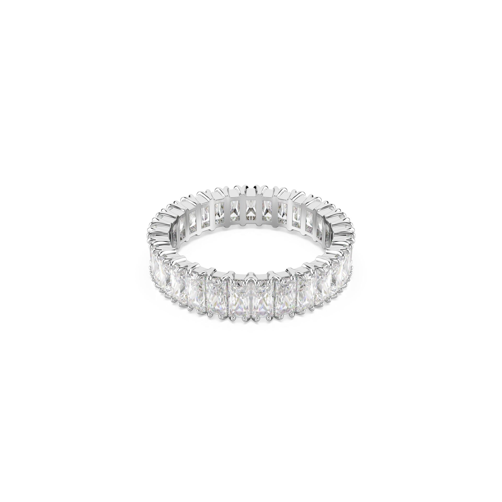 5714334 Swarovski Yüzük Re Matrıx:Rıng Bag.All-Arnd Whıte/Rhs 55