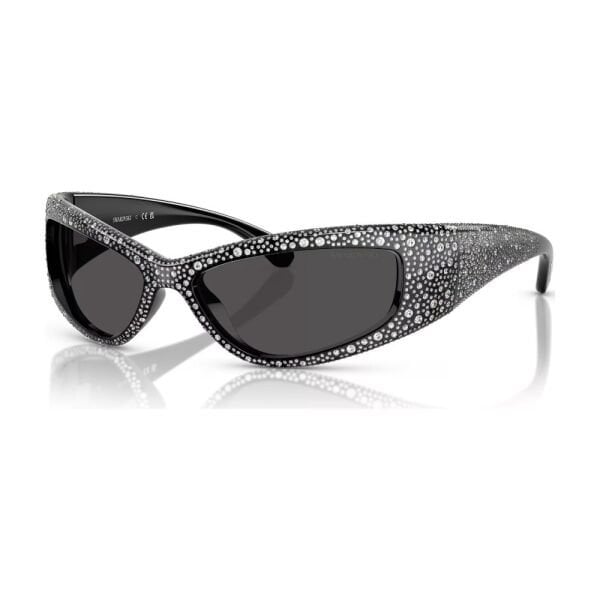 5706558 Swarovski Gözlük Sublıma:Eyewear Sk6027 El Wrap Black 5706558