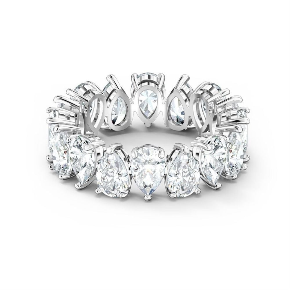 5572826 Swarovski Yüzük Vıttore-Rıng Pear Czwh-Rhs 60 5572826