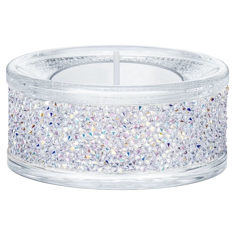 5428722 Swarovski Ev Dekorayon Shimmer Tea Light Holder Crystal AB 5428722