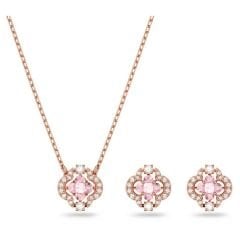 Swarovski Set Sparkling Dc-Set Clover Czmo-Ros 5516488