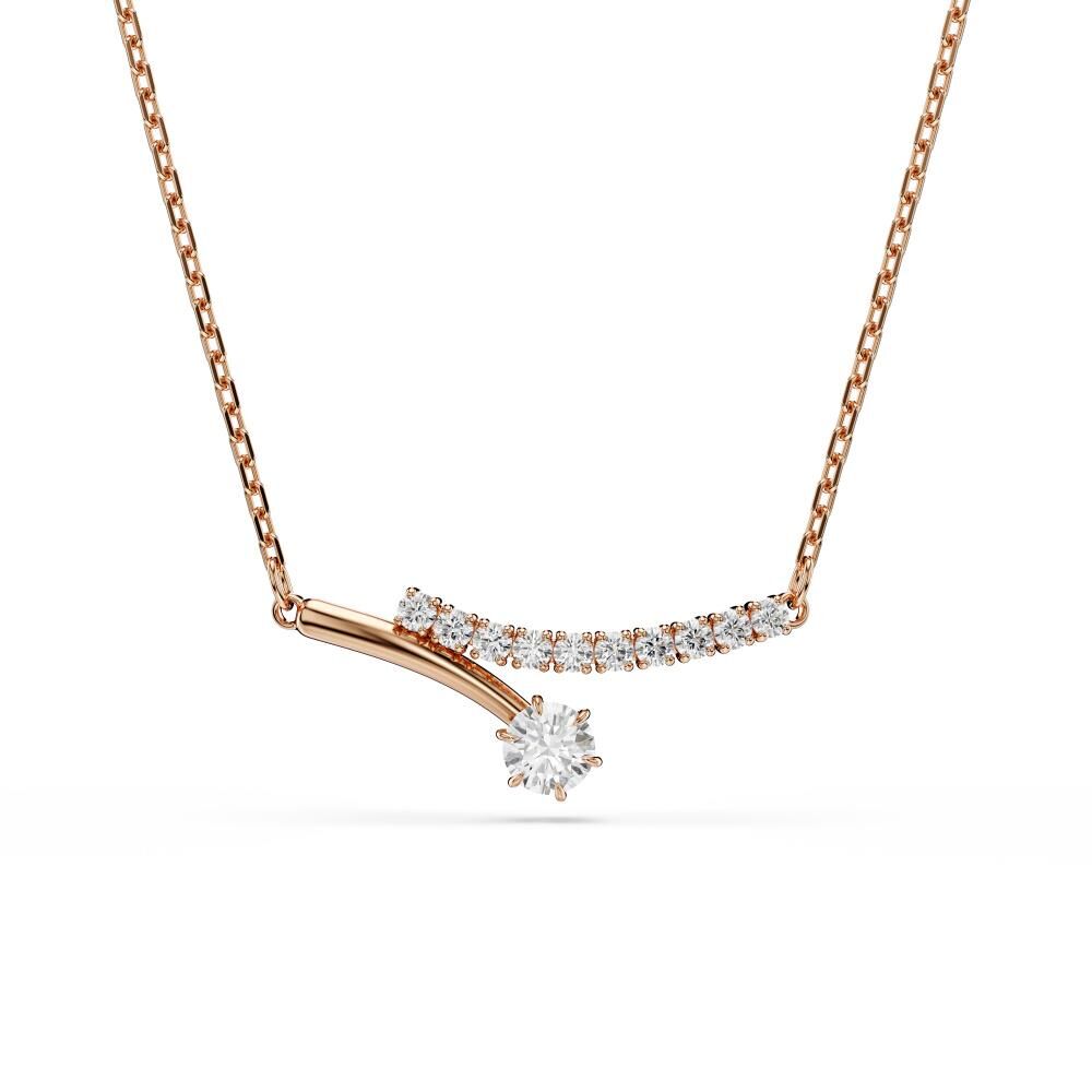 5763823 Swarovski Kolye Matrıx:Necklace Crash Whıte/Ros