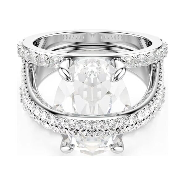 5698476 Swarovski Yüzük Hyperbola:Rıng 3 Rows Whıte/Rhs 55-60 5698476