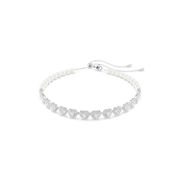 5720861 Swarovski Kolye Ss25 Capsule:Choker Prl Angelıc Cry/Rhs