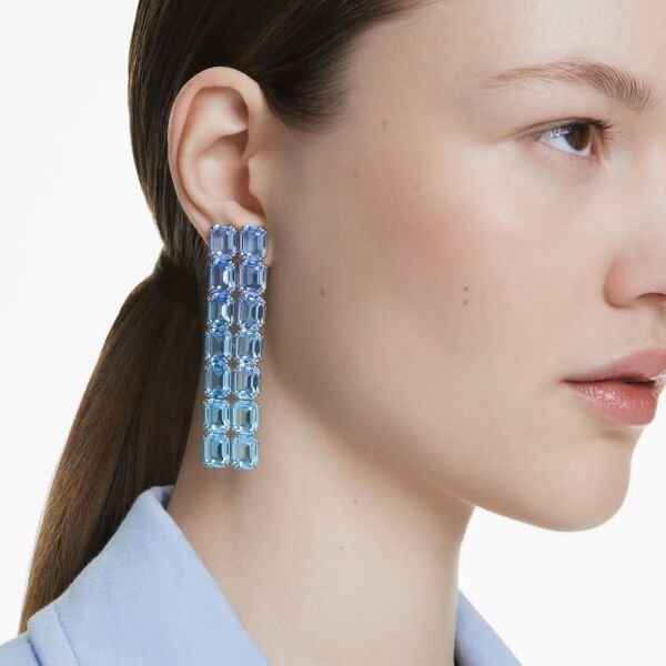 5696517 Swarovski Küpe Mıllenıa:Ce L Blu/Rhs 5696517