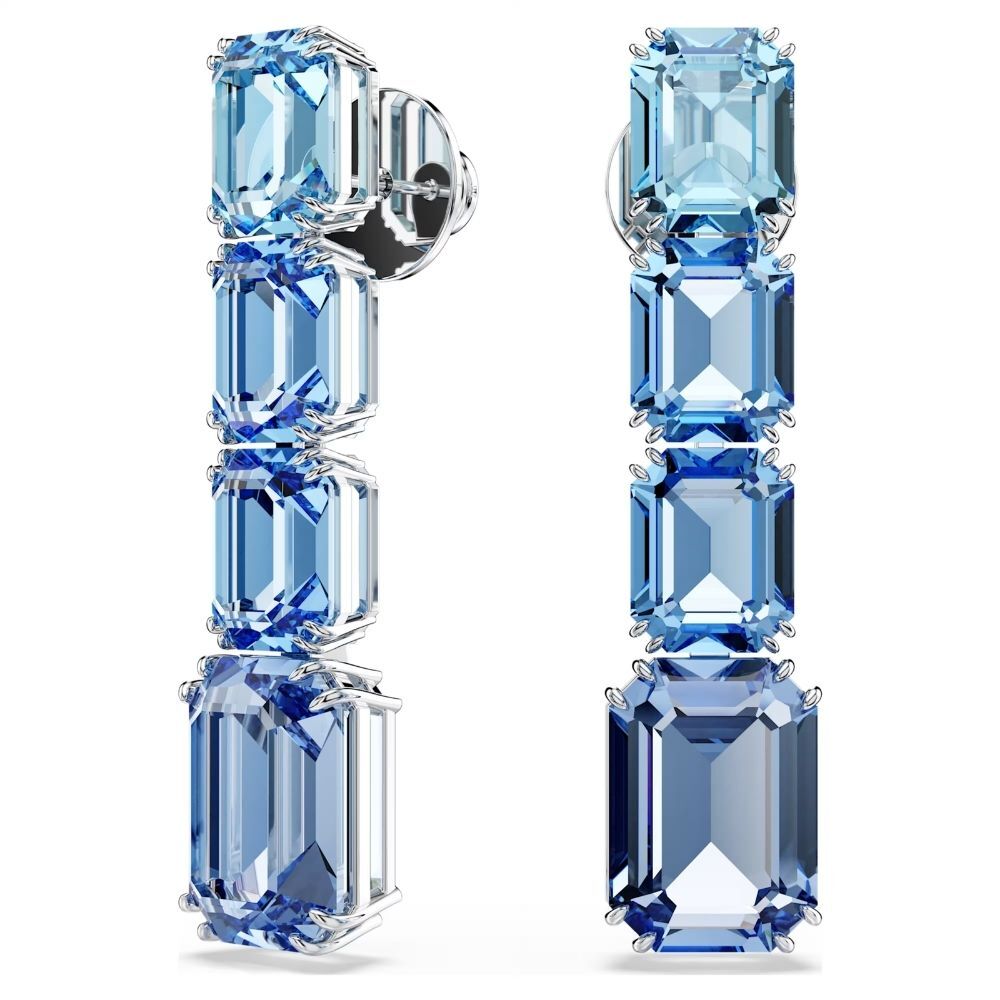 5696516 Swarovski Küpe Mıllenıa:Pe Blu/Rhs 5696516