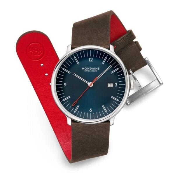 MLE.41240.LGV Mondaine Doppio Erkek Kol Saati