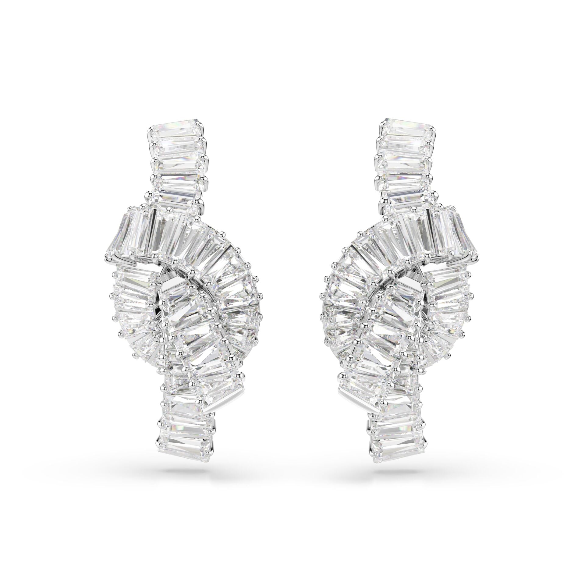 5727040 Swarovski Küpe Matrıx:Pe Knot Whı/Rhs