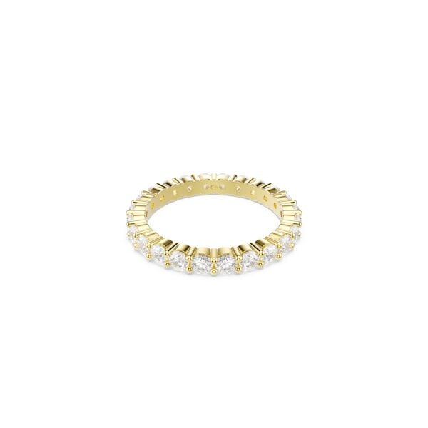 5750615 Swarovski Yüzük Matrıx:Rıng Gold Shıny Whıte/Gos 55