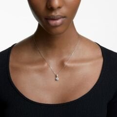 5472635 Swarovski Kolye Solitaire:Pendant 7Mm Czwh/Rhs 5472635