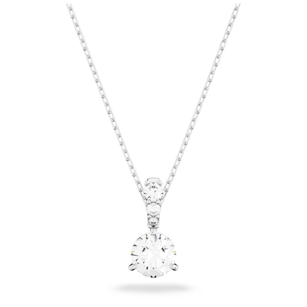 5472635 Swarovski Kolye Solitaire:Pendant 7Mm Czwh/Rhs 5472635
