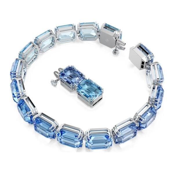 5694135 Swarovski Bilezik Mıllenıa:Bracelet Blu/Rhs M 5694135