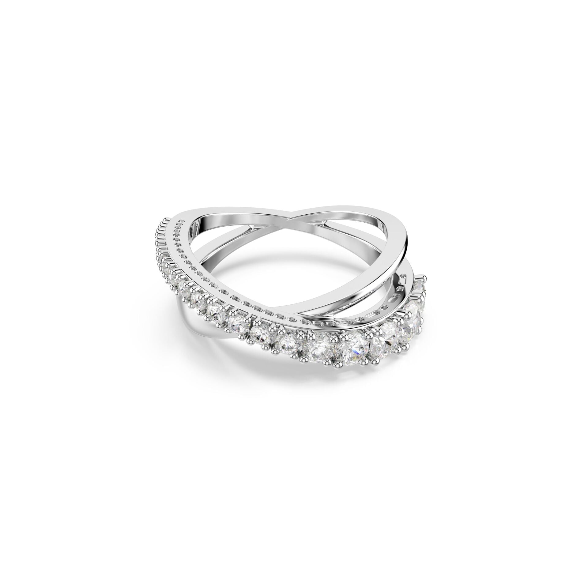 5714954 Swarovski Yüzük Re Hyperbola:Rıng Cocr Whıte/Upd 58