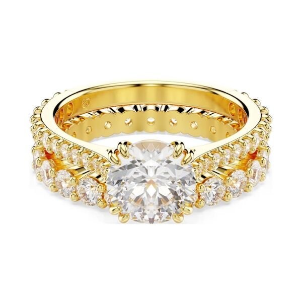 5693509 Swarovski Yüzük Stılla:Rıng Double Whı/Gos 60 5693509