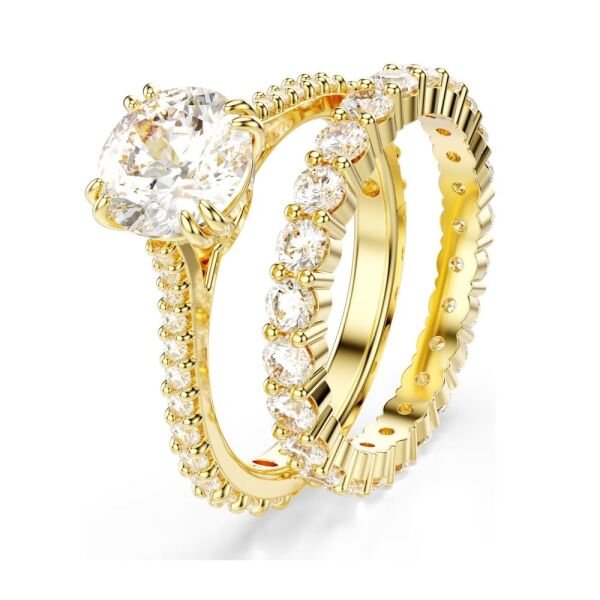5693507 Swarovski Yüzük Stılla:Rıng Double Whı/Gos 52 5693507