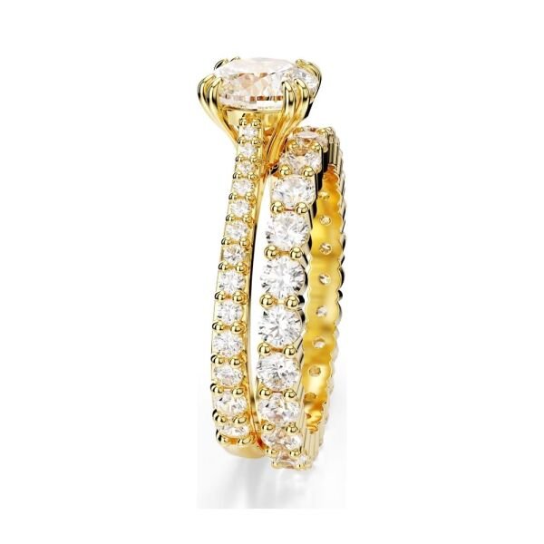 5693507 Swarovski Yüzük Stılla:Rıng Double Whı/Gos 52 5693507