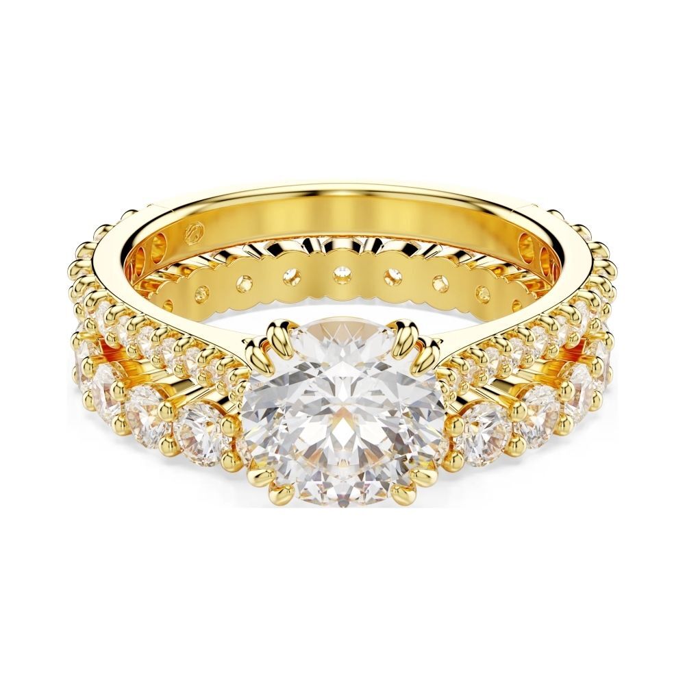5693507 Swarovski Yüzük Stılla:Rıng Double Whı/Gos 52 5693507