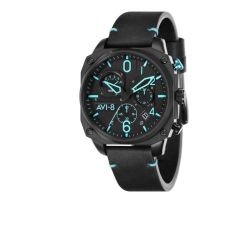 HAWKER HUNTER RETROGRADE AV-4052-05 (Seiko VR3GA Mekanizmalı) Erkek Kol Saati