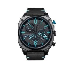 HAWKER HUNTER RETROGRADE AV-4052-05 (Seiko VR3GA Mekanizmalı) Erkek Kol Saati