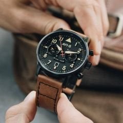 HAWKER HURRICANE CAREY AV-4088-03 (Seiko VD31 Mekanizmalı) Erkek Kol Saati