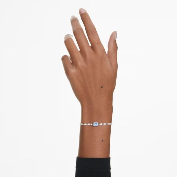 5693412 Swarovski Bilezik Matrıx:Tb Blu/Rhs M 5693412