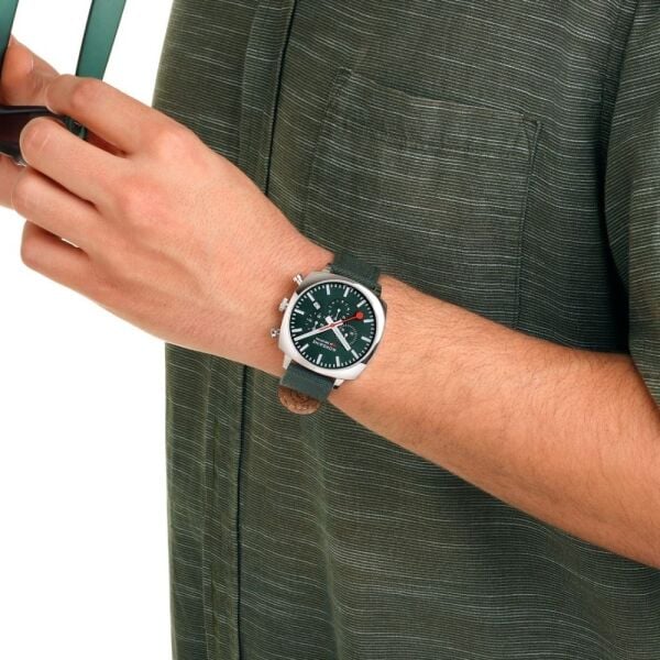 MSL.41460.LF.SET Mondaine Cushion Chrono Kare Erkek Kol Saati
