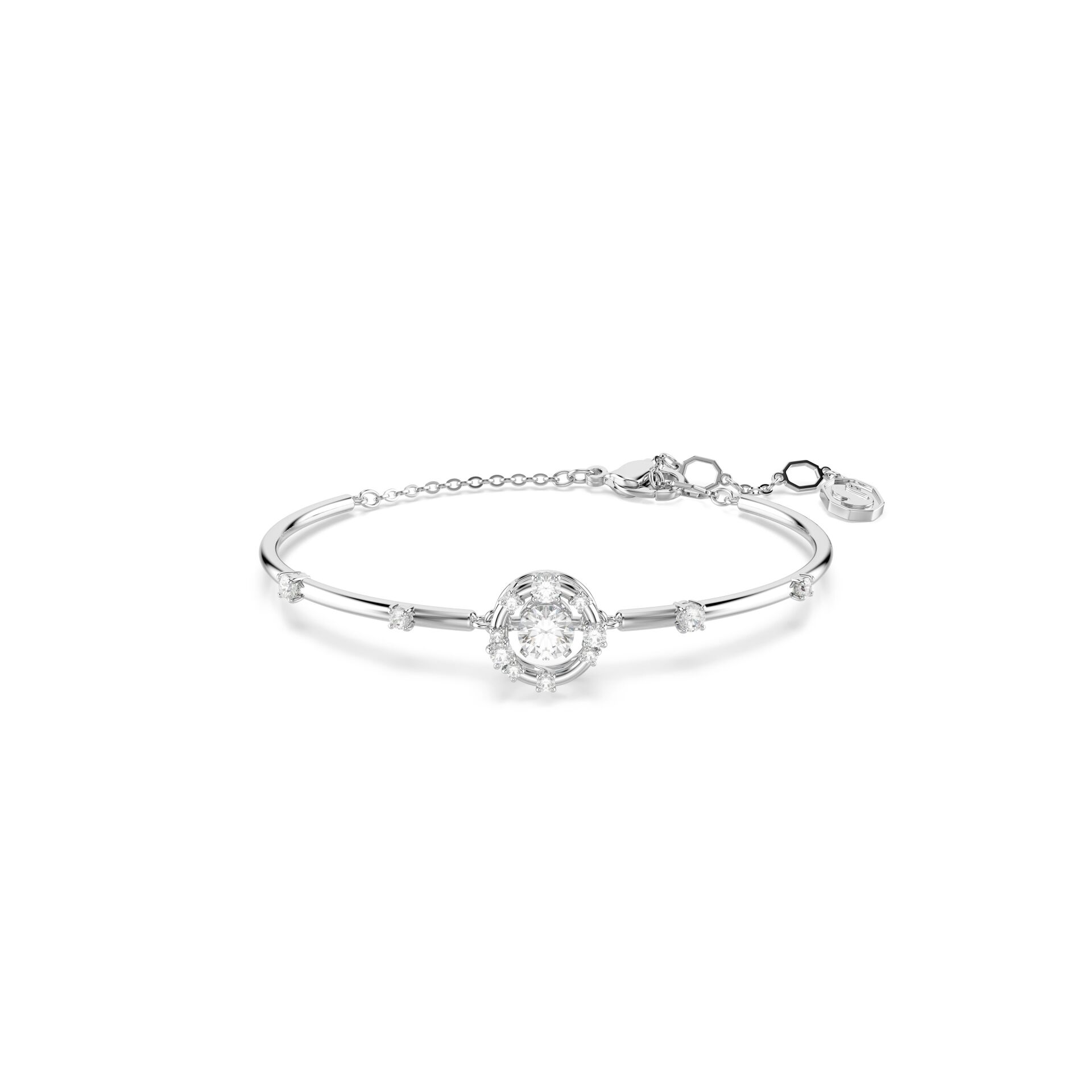 5743523 Swarovski Bilezik Constella:Soft Bangle Whı/Rhs