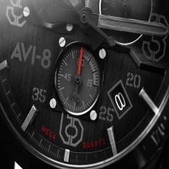 P-51 MUSTANG AV-4077-03 (Seiko VK68 Mekanizmalı) Erkek Kol Saati