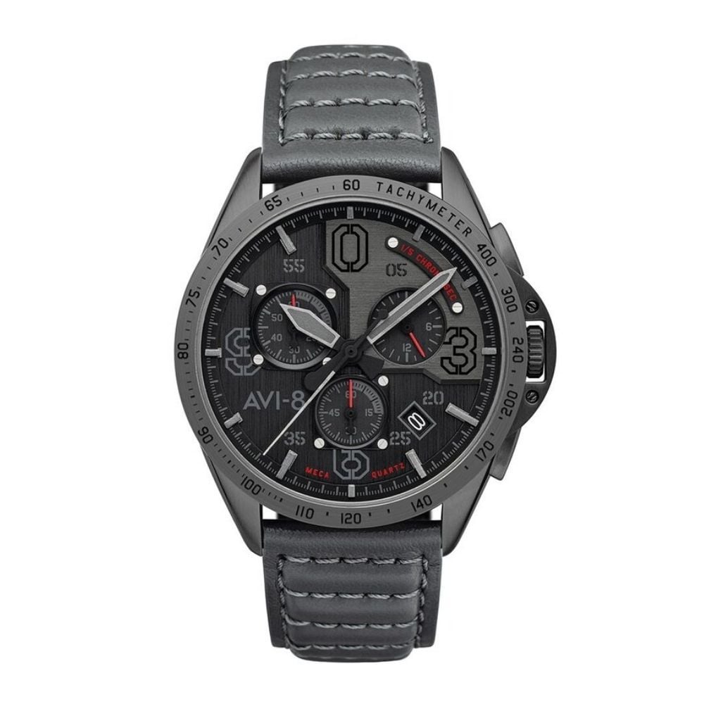 P-51 MUSTANG AV-4077-03 (Seiko VK68 Mekanizmalı) Erkek Kol Saati