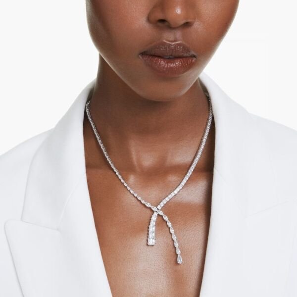 5692533 Swarovski Kolye Matrıx:Necklace V Whıte/Rhs 5692533