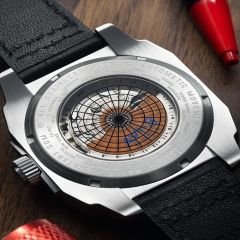 HAWKER HUNTER GMT AV-4122-01 (Seiko NH34 Mekanizmalı) Erkek Kol Saati