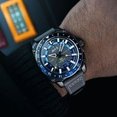 HAWKER HUNTER GMT AV-4122-04 (Seiko NH34 Mekanizmalı) Erkek Kol Saati
