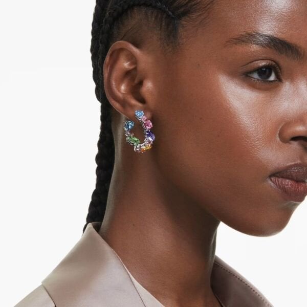 5692412 Swarovski Küpe Gema:Pe Mn Hoop Mul/Rhs 5692412