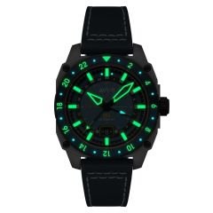HAWKER HUNTER GMT AV-4122-05 (Seiko NH34 Mekanizmalı) Erkek Kol Saati