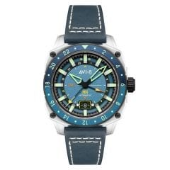 HAWKER HUNTER GMT AV-4122-05 (Seiko NH34 Mekanizmalı) Erkek Kol Saati