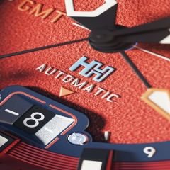 HAWKER HUNTER GMT AV-4122-06 (Seiko NH34 Mekanizmalı) Erkek Kol Saati