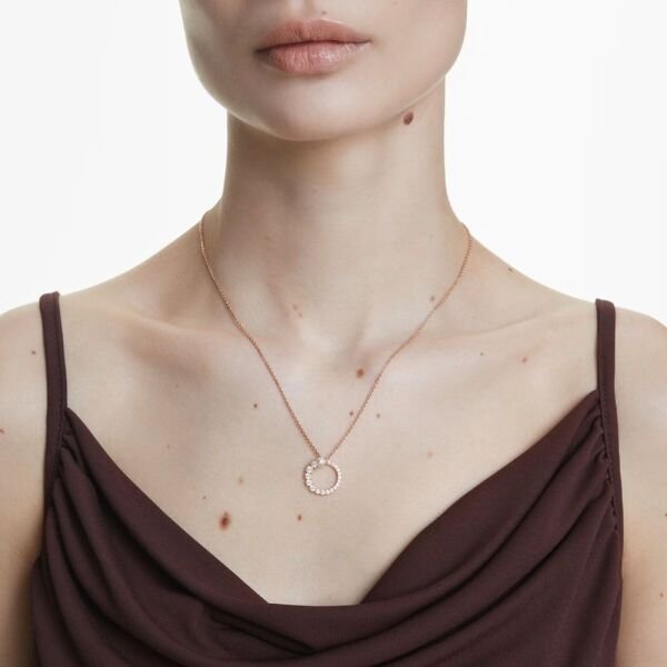 5692265 Swarovski Kolye Matrıx:Pend Whıte/Ros 5692265